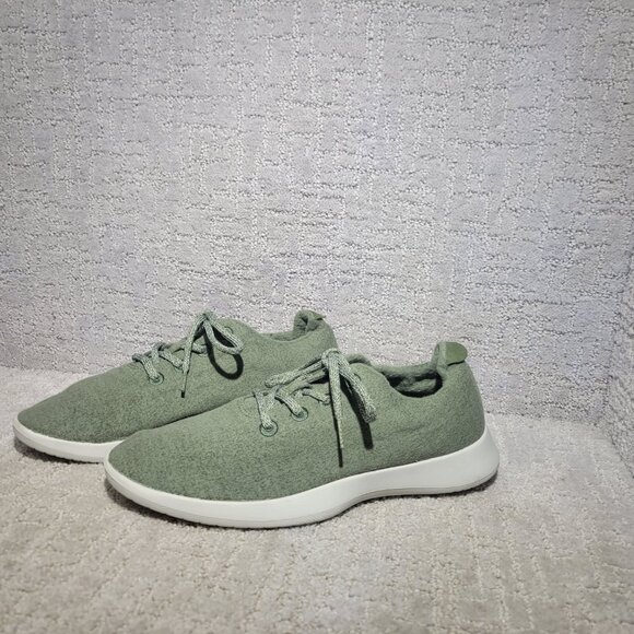 Allbirds Mizzles Men's Size US 11 Thunder Green Merino Wool Runner Sneakers - Picture 3 of 8
